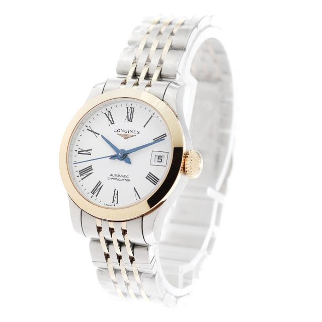 ロンジン LONGINES L2.320.5 レコード デイト 自動巻き レディース 箱・保証書付き_949643_2