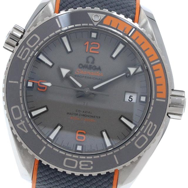 オメガ OMEGA 215.92.44.21.99.001 シーマスター プラネットオーシャン600M デイト コーアクシャル 自動巻き メンズ 保証書付き_951395