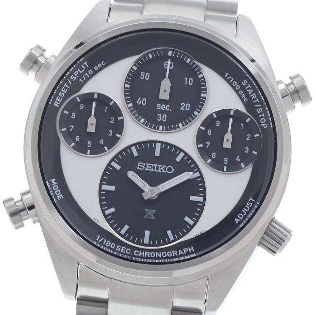 セイコー SEIKO SBER001/8A50-00A0 プロスペックス スピードタイマー クロノグラフ ストップウォッチ ソーラー メンズ 良品 _951631