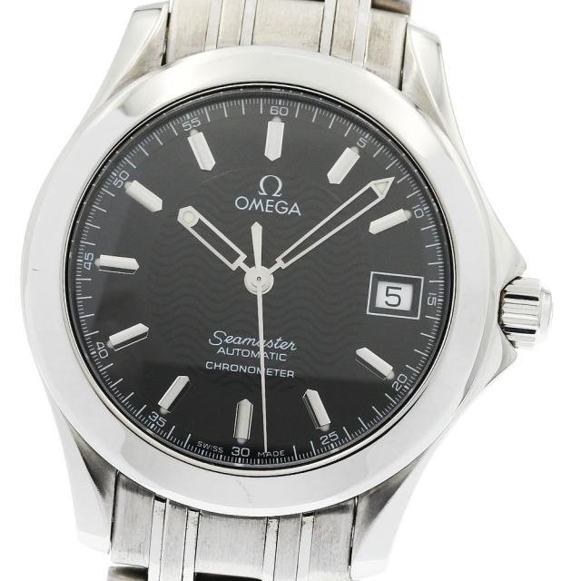 オメガ OMEGA 2501.51 シーマスター120m 50周年記念モデル デイト 自動巻き メンズ _942425