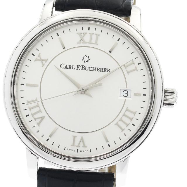 カール F.ブヘラ CARL F.BUCHERER 10314.08 アダマビ デイト 自動巻き メンズ _949692