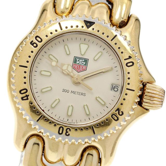 タグホイヤー TAG HEUER S94.708M セル デイト クォーツ レディース _951552