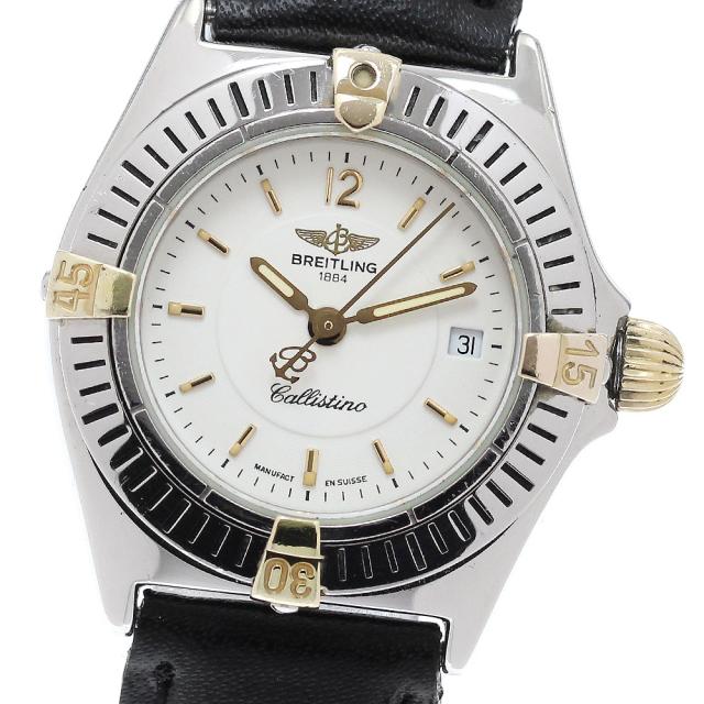 ブライトリング BREITLING B52044 カリスティーノ デイト クォーツ レディース _950382