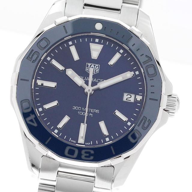 タグホイヤー TAG HEUER WAY131S アクアレーサー デイト クォーツ レディース 美品 保証書付き_947120
