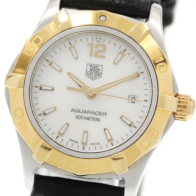 タグホイヤー TAG HEUER WAF1424 アクアレーサー デイト クォーツ レディース _951160