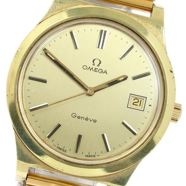 オメガ OMEGA 136.0102 ジュネーブ デイト Cal.1030 自動巻き メンズ _945302