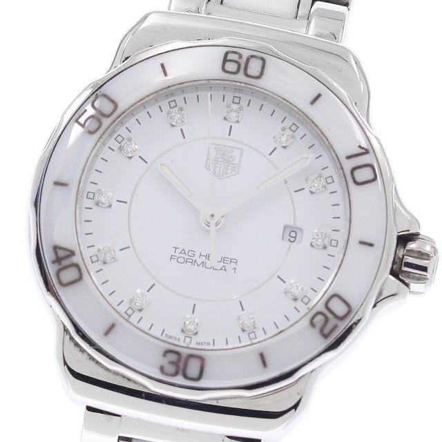 タグホイヤー TAG HEUER WAH1315 フォーミュラ1 12Pダイヤ デイト クォーツ レディース _951203