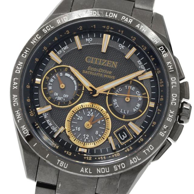 シチズン CITIZEN CC9017-59E/F900-T021557 アテッサ サテライトウェーブ デイト ソーラー電波 メンズ _952083