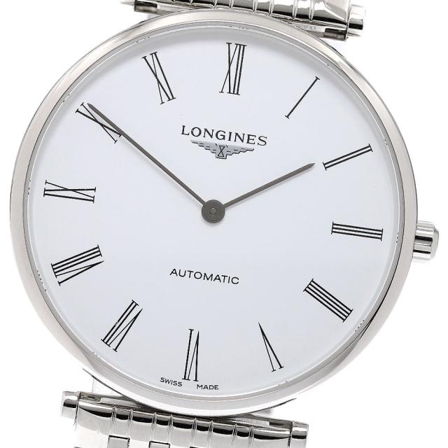 ロンジン LONGINES L4.918.4.11.6 ラ グラン クラシック ドゥ ロンジン 自動巻き メンズ 美品 箱・保証書付き_952586