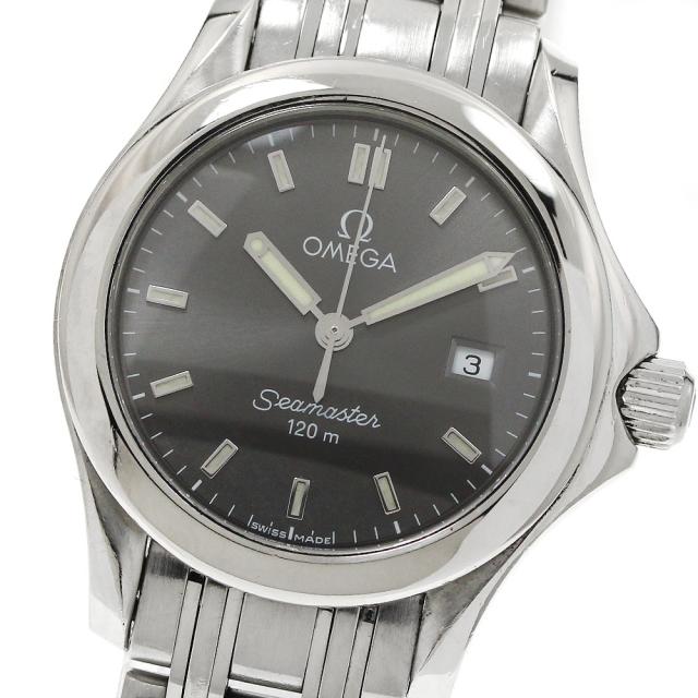 オメガ OMEGA 2571.43 シーマスター120 デイト クォーツ レディース _950375