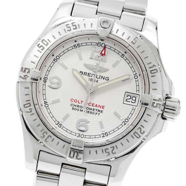 ブライトリング BREITLING A77380 コルト オーシャン デイト クォーツ レディース _950857