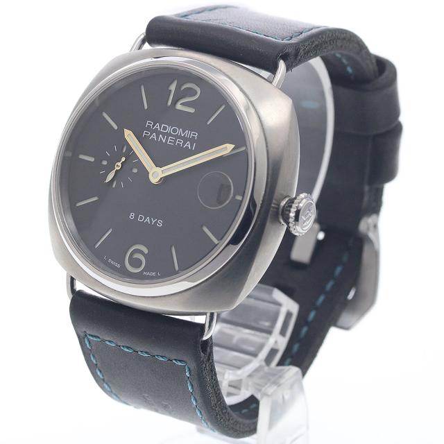 パネライ PANERAI PAM00346 ラジオミール 8デイズ チタニオ デイト 手巻き メンズ 保証書付き_951882_2