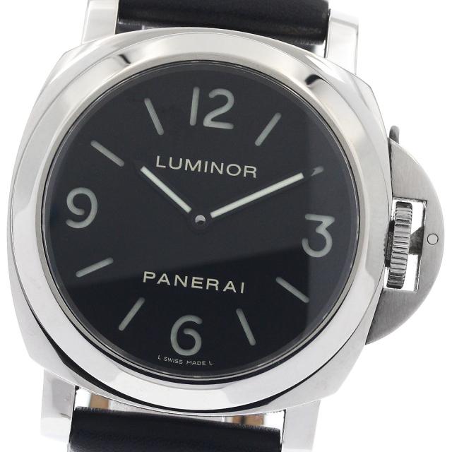 パネライ PANERAI PAM00112 ルミノールベース 44MM 手巻き メンズ 良品 保証書付き_951914 246,510円