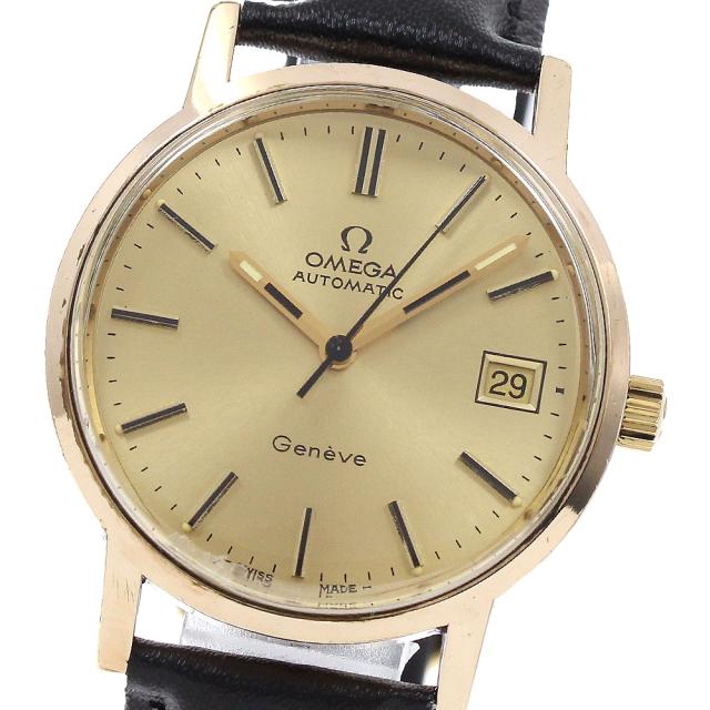 オメガ OMEGA 166.0163 ジュネーブ デイト Cal.1012 自動巻き メンズ _942910