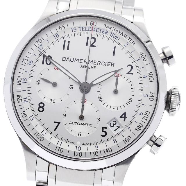 ボーム＆メルシェ Baume &amp; Mercier M0A10064 ケープランド クロノグラフ 自動巻き メンズ 良品 _944101