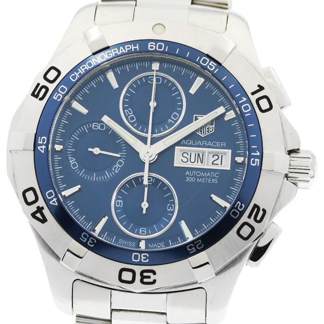 タグホイヤー TAG HEUER CAF2012 アクアレーサー クロノグラフ デイデイト 自動巻き メンズ 美品 _948264