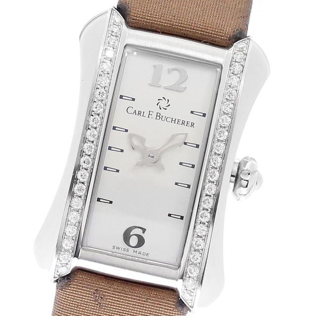カール F.ブヘラ CARL F.BUCHERER 10703.08 アラクリア サイドダイヤ クォーツ レディース _948385