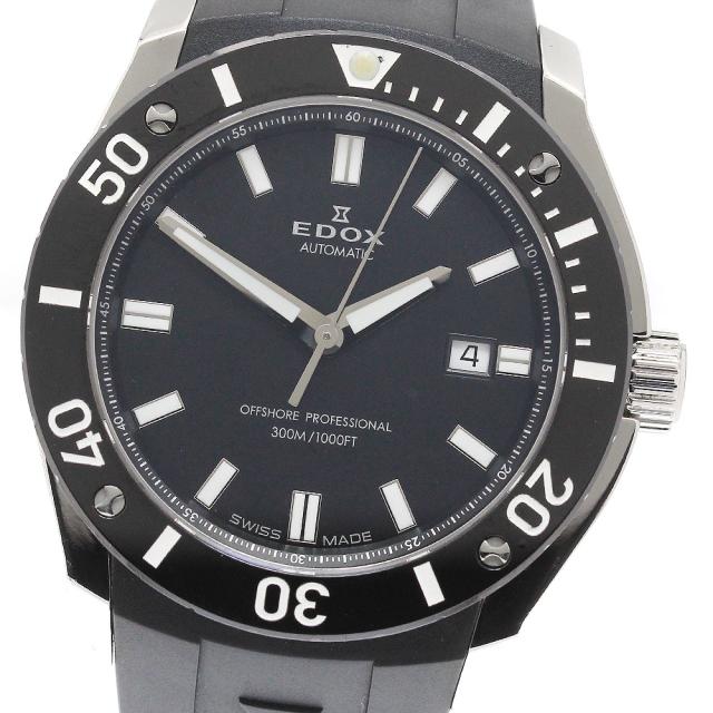 エドックス EDOX 80088-3-NIN クロノオフショア1 プロフェッショナル デイト 自動巻き メンズ 保証書付き_952473