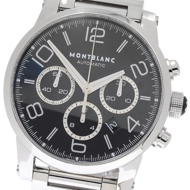 モンブラン MONTBLANC 7069 タイムウォーカー クロノグラフ デイト 自動巻き メンズ _953384