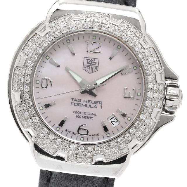 タグホイヤー TAG HEUER WAC1216 フォーミュラ1 グラマーダイヤモンド クォーツ レディース 美品 _952479