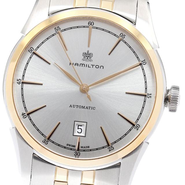 ハミルトン HAMILTON H424251 アメリカンクラシック スピリットオブリバティ デイト 自動巻き メンズ 良品 箱・保証書付き_952589