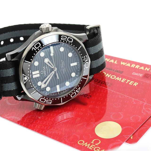 オメガ OMEGA 210.92.44.20.01.002 シーマスター ダイバー 300M 自動巻き メンズ 美品 保証書付き_952758_1