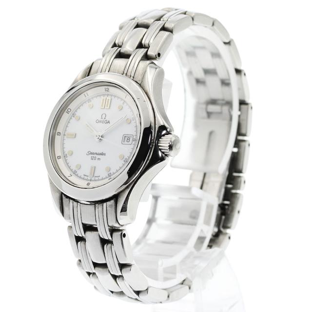 オメガ OMEGA 2571.20 シーマスター120M デイト クォーツ レディース _930050