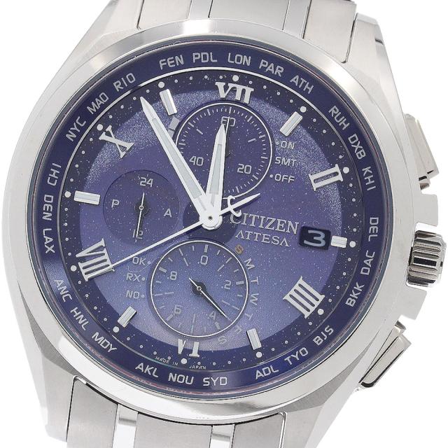 シチズン CITIZEN AT8240-66L/H800-A1CDW06 アテッサ DEAR Collection 世界限定1,700本 ソーラー電波 メンズ 良品 _952101