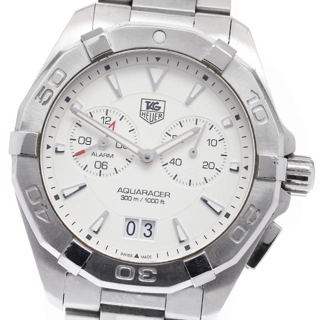 タグホイヤー TAG HEUER WAY111Y アクアレーサー アラーム クォーツ メンズ _952465