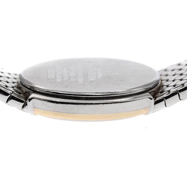 セイコー SEIKO 5A70-0AT0/GSWE946 クレドール オーバル ダイヤベゼル 11Pダイヤ クォーツ レディース _953201_5
