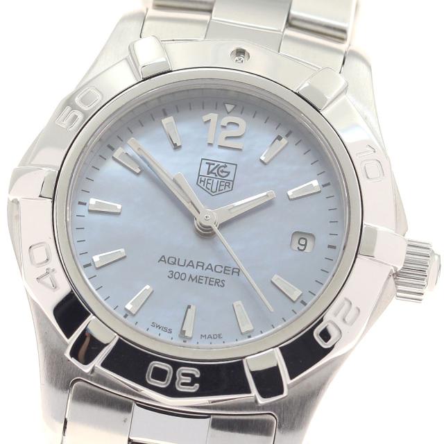 タグホイヤー TAG HEUER WAF1417 アクアレーサー デイト クォーツ レディース _944136