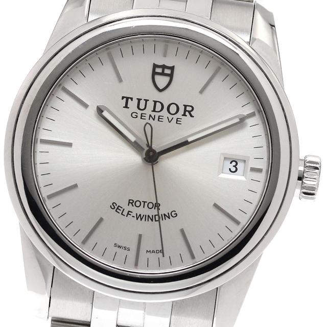 チュードル TUDOR 55000 グラマー デイト 自動巻き メンズ 保証書付き_951926