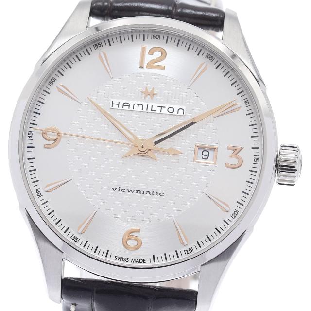 ハミルトン HAMILTON H327550/H32755551 ジャズマスター ビューマチック 自動巻き メンズ 極美品 保証書付き_953630