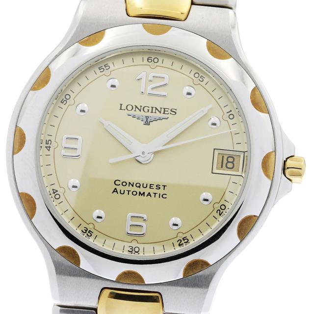 ロンジン LONGINES L1.635.3 コンクエスト デイト 自動巻き メンズ _953594