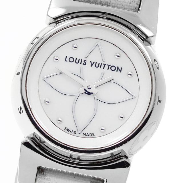 ルイ・ヴィトン LOUIS VUITTON Q151C タンブール ビジュ クォーツ レディース 箱・保証書付き_954312
