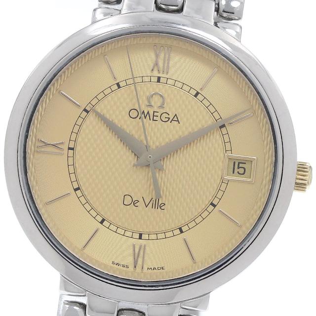 オメガ OMEGA デビル デイト ラウンド クォーツ メンズ _954756 【公式