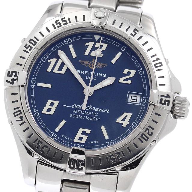ブライトリング BREITLING A17350 コルトオーシャン デイト 自動巻き メンズ _946831