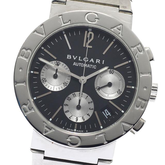 ブルガリ BVLGARI BB38SSCH ブルガリブルガリ クロノグラフ 自動巻き メンズ _949122