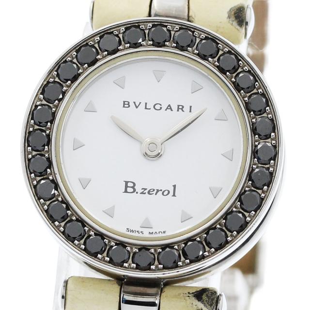 ブルガリ BVLGARI BZ22S B-zero1 ブラックダイヤモンドベゼル クォーツ レディース _950255