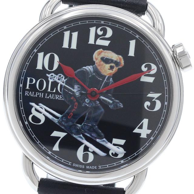 ラルフローレン RALPH LAUREN 472865482002 アルパイン ポロベア 自動巻き メンズ 美品 保証書付き_954762