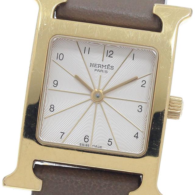 エルメス HERMES HH1.201 Hウォッチ クォーツ レディース _954717