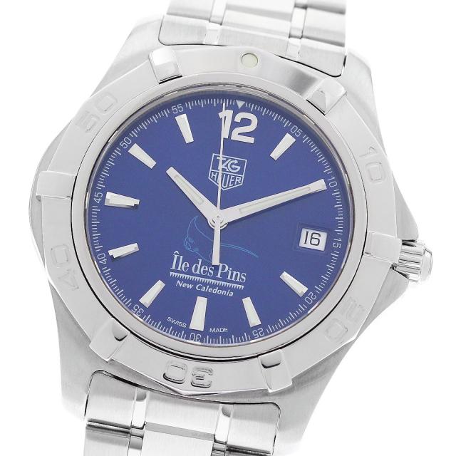 タグホイヤー TAG HEUER WAF211T アクアレーサー ニューカレドニア イルデパン デイト 自動巻き メンズ _955536