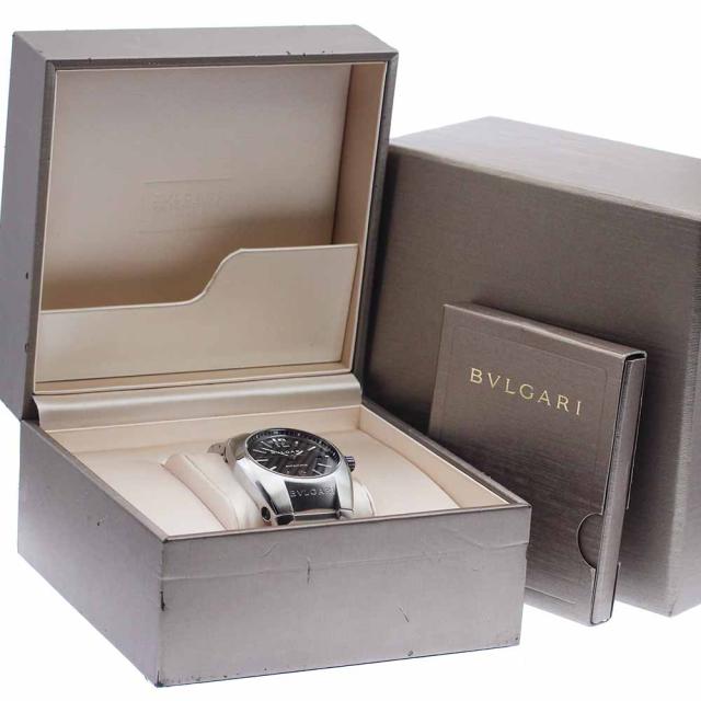ブルガリ BVLGARI EG40S エルゴン デイト 自動巻き メンズ 良品 箱・保証書付き_950226_1