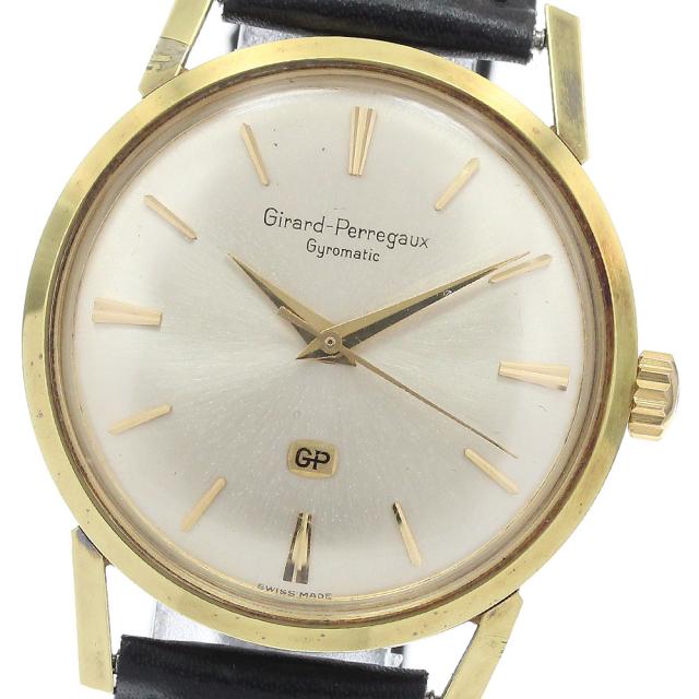 訳あり ジラール・ペルゴ GIRARD PERREGAUX ジャイロマチック ヴィンテージ 自動巻き メンズ _940305