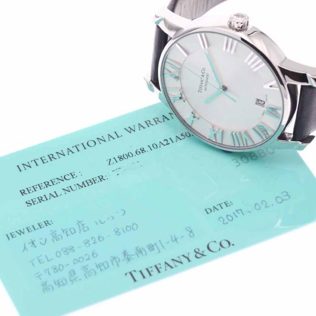 ティファニー TIFFANY&amp;Co. Z1800.68.10A21A50A アトラスドーム デイト 自動巻き メンズ 保証書付き_954691_1