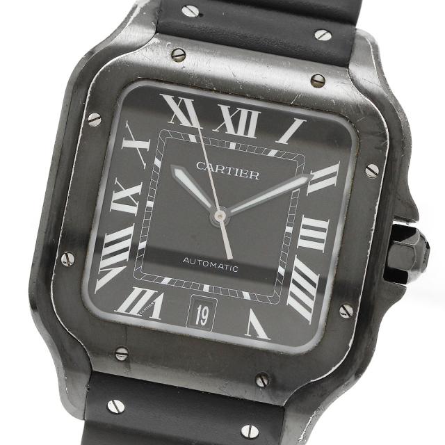 カルティエ CARTIER WSSA0039 サントス ドゥ カルティエLM デイト 自動巻き メンズ _949056