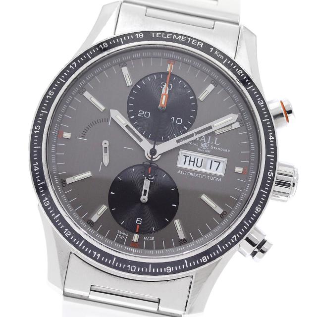 ボールウォッチ BALLWATCH CM3090C-S1J-GY ストークマン ストームチェイサー プロ クロノグラフ 自動巻き メンズ 保証書付き_949195