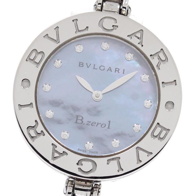 ブルガリ BVLGARI BZ30S B.zero1 12Pダイヤ クォーツ レディース 箱付き_955472