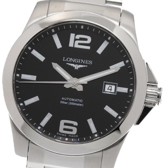 ロンジン LONGINES L3.777.4 コンクエスト デイト 自動巻き メンズ 保証書付き_945430