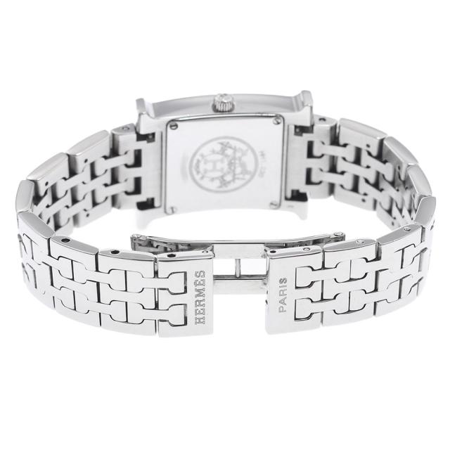 エルメス HERMES HH1.230 Hウォッチ ダイヤベゼル クォーツ レディース 良品 _953397_3